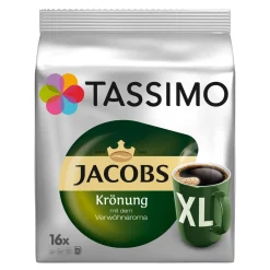 TASSIMO Jacobs KrÃ¶nung XL 5er Pack Kaffee T Discs Kaffee Kapseln 5 X 16 GetrÃ¤nke -Kaffee VerkÃ¤ufe 8994ff8459479d440ff8702b35815d29