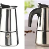 EDELSTAHL Espressokocher Espresso Maker 2 Tassen Espressokanne Kaffee 2 EDELSTAHL Espressokocher Espresso Maker 2 Tassen Espressokanne Kaffee -Kaffee Verkäufe 8fe28c095fb0526696d8faa53740cd65