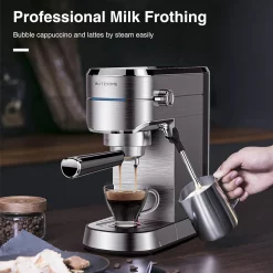 BlitzHome Espresso Maschine Kaffeemaschine Cappuccinomaschine MilchaufschÃ¤umer Espressomaschinen -Kaffee VerkÃ¤ufe 961799c43f8488183284ef9adfc5e207