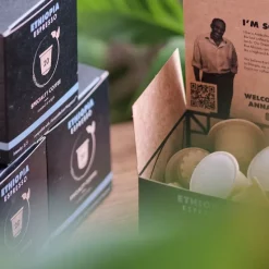 Coffee Annan Kaffeekapseln Ethiopia Espresso | 100% Biobasiert | NespressoÂ® Kompatibel | 20 Holzkapseln -Kaffee VerkÃ¤ufe 9e22ce4a5cf38c2d1600edba83a4309f