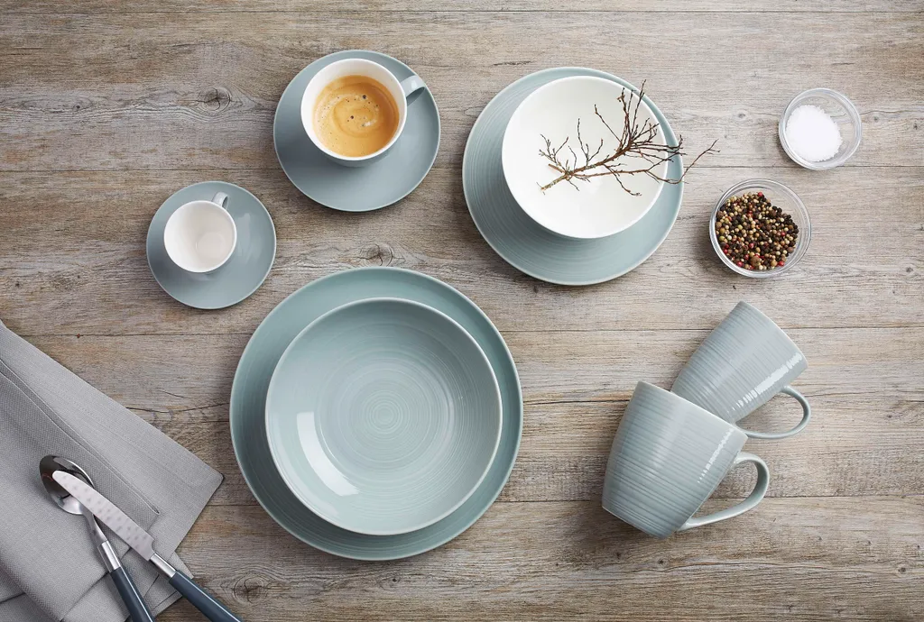 Kaffee- & Tafelservice 42 Tlg. Suomi Grau-blau 2 Kaffee- & Tafelservice 42 Tlg. Suomi Grau-blau