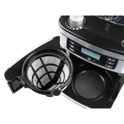 MEDION MD 15486 Kaffeemaschine Mit Mahlwerk Und Glaskanne, Wassertank: 1,5 Liter, 8 Mahlstufen, Max. 1050 Watt, Silber, Edelstahl -Kaffee VerkÃ¤ufe 9f2c20194b7378d1f88fa24ee97ffe65