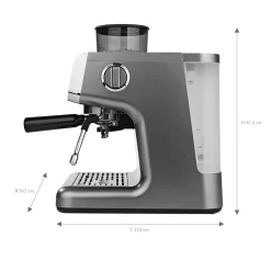 BEEM ESPRESSO-GRIND-PROFESSION Espresso-Siebträgermaschine Mit Mahlwerk - 15 Bar Espressomaschine Siebträger Maschine Barista Kaffee Mahlwerk Milchaufschäumer 30 BEEM ESPRESSO-GRIND-PROFESSION Espresso-Siebträgermaschine Mit Mahlwerk - 15 Bar Espressomaschine Siebträger Maschine Barista Kaffee Mahlwerk Milchaufschäumer -Kaffee Verkäufe a139a3c3a239abb4079d7d032ac9c508