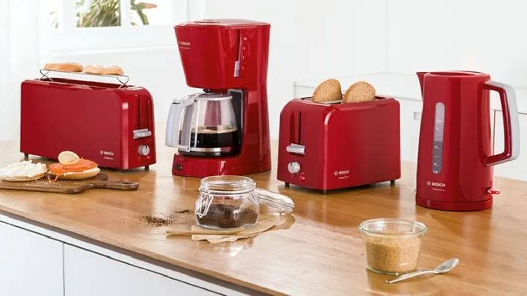 Bosch TKA3A034 CompactClass Kaffeemaschine Extra Rot 11 Bosch TKA3A034 CompactClass Kaffeemaschine Extra Rot – Bild 9