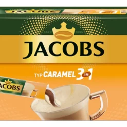 Jacobs 3in1 Typ Caramel | LÃ¶slicher Kaffee | 10 Sticks
