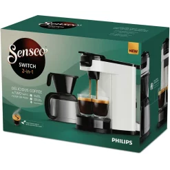 Kaffeemaschine 2 In 1 Senseo Switch Philips HD6592/05, 2 In 1 Mit Filter Und Pod, Isolierte Verse, Crema Plus -Kaffee VerkÃ¤ufe a53421e74039bc76525a24c12fb4d5dd