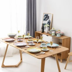 VEWEET Tafelservice 'SPARK' Aus Porzellan, 60-tlg Kombiservice, Kaffeetassen, Untertasse, Dessertteller, Speiseteller Und Suppenteller, Komplettservice Für 12 Personen 21 VEWEET Tafelservice 'SPARK' Aus Porzellan, 60-tlg Kombiservice, Kaffeetassen, Untertasse, Dessertteller, Speiseteller Und Suppenteller, Komplettservice Für 12 Personen -Kaffee Verkäufe a57c6649adea703a14896bc9ca922661