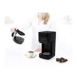 Princess Deluxe Kaffeemaschine Black Steel 1,5 L 900 W Schwarz -Kaffee VerkÃ¤ufe a9f572c1c0129faa73f4e6d083afe2c9