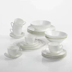 Maxwell & Williams Cashmere Resort Kaffee- Und Tafelset, Coupe, Geschenkbox, Bone China Porzellan, 30-tlg., BC1960 -Kaffee VerkÃ¤ufe abe23a44847da4aaa2fa5614571f9fae