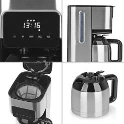 Kaffeemaschine Thermoskanne Filterkaffeemaschine 8 Tassen Timer Touch Display 23 Kaffeemaschine Thermoskanne Filterkaffeemaschine 8 Tassen Timer Touch Display -Kaffee Verkäufe ac5eb64a75cc6b2a066fac6870476390