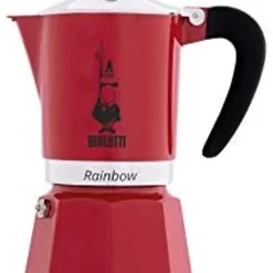 Bialetti Rainbow, Italienische Espresso-Kaffeemaschine, Aluminium, 3 Tassen, Rot -Kaffee VerkÃ¤ufe ad0562b2233c3350ed971b39958ffcec