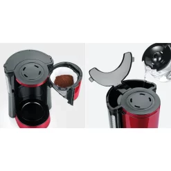 SEVERIN Kaffeemaschine KA 4817 TYPE 1.000 W Rot / Schwarz 26 SEVERIN Kaffeemaschine KA 4817 TYPE 1.000 W Rot / Schwarz -Kaffee Verkäufe ad9578d8376dff7741e011df319fc89a