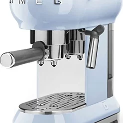 SMEG Espresso Kaffeemaschine Pastell Blau ECF01PBE