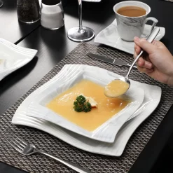 MALACASA, AMPARO 30 Tlg. Marmor Porzellan Geschirrset Kombiservice Tafelservice Mit Kaffeetassen, Unterteller, Dessertteller, Suppenteller, Speiseteller Für 6 Personen 13 MALACASA, AMPARO 30 Tlg. Marmor Porzellan Geschirrset Kombiservice Tafelservice Mit Kaffeetassen, Unterteller, Dessertteller, Suppenteller, Speiseteller Für 6 Personen -Kaffee Verkäufe af80c7b0362205422fff5072a71212e8