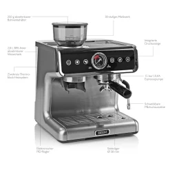BEEM ESPRESSO-GRIND-PROFESSION Espresso-Siebträgermaschine Mit Mahlwerk - 15 Bar Espressomaschine Siebträger Maschine Barista Kaffee Mahlwerk Milchaufschäumer 27 BEEM ESPRESSO-GRIND-PROFESSION Espresso-Siebträgermaschine Mit Mahlwerk - 15 Bar Espressomaschine Siebträger Maschine Barista Kaffee Mahlwerk Milchaufschäumer -Kaffee Verkäufe b182fb807abae1a76d23f9988aa93c87