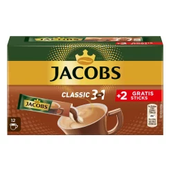 JACOBS LÃ¶skaffee 3in1 Classic LÃ¶slicher Kaffee 12 X 10+2 Sticks Instantkaffee -Kaffee VerkÃ¤ufe b3f7a1034889cbb2f92e5f63677387c8