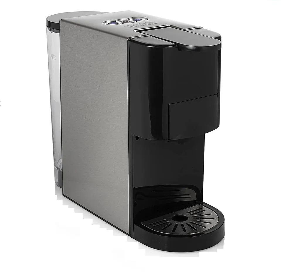 Princess 4-in-1 Multi-Kapsel-Kaffeemaschine 1450W 0,8L Schwarz Silbern 25 Princess 4-in-1 Multi-Kapsel-Kaffeemaschine 1450W 0,8L Schwarz Silbern – Bild 23