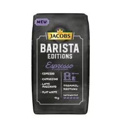 JACOBS Kaffeebohnen Barista Editions Espresso 2x1kg Ganze Bohne + Aluminium Dose Im Barista Design -Kaffee VerkÃ¤ufe b9ef424a24f203bd06de4d4ae9ae8f96