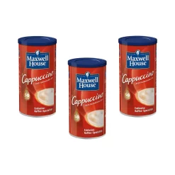 MAXWELL HOUSE Typ Cappuccino Löslicher Kaffee 3 X 500 G Instantkaffee