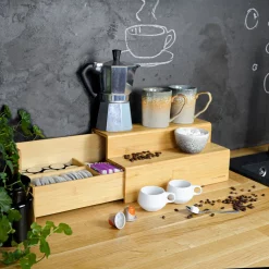 Kaffee Und Tee Bambus Box 36x17x16 Kaffeekapsel Organizer Holz Teebox Schublade -Kaffee VerkÃ¤ufe c0176994b717039ca6a72431ea35b754