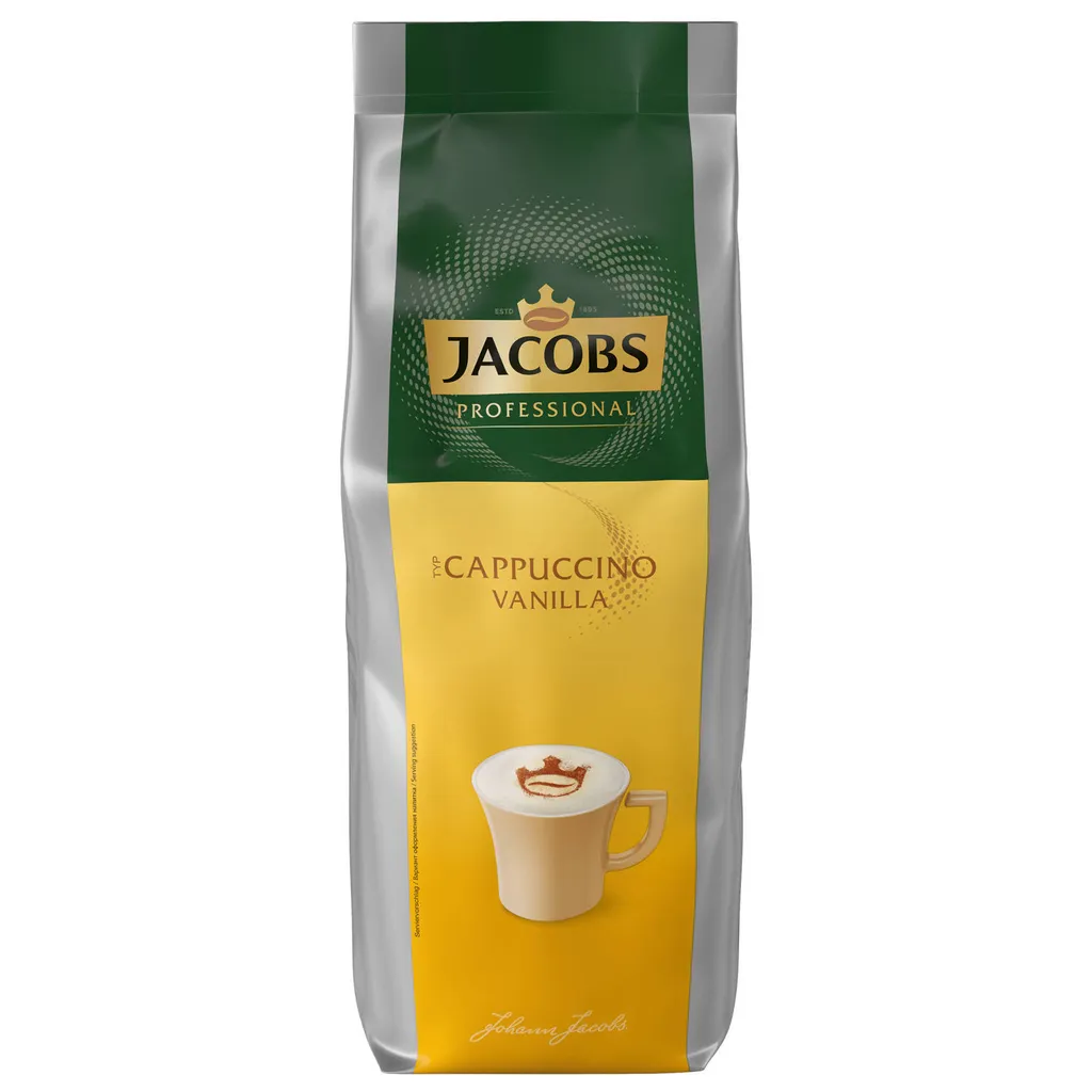 JACOBS Professional Löskaffee Typ Cappuccino Vanilla 10 X 1 Kg Löslicher Kaffee 4 JACOBS Professional Löskaffee Typ Cappuccino Vanilla 10 X 1 Kg Löslicher Kaffee – Bild 2