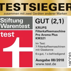Krups Kaffeemaschine KM321 ProAroma + Emsa Isolierkanne Samba -Kaffee VerkÃ¤ufe c61255cb281513932e18823aaea2ff91