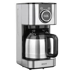 BEEM FRESH-AROMA-SWITCH Filterkaffeemaschine - Thermo Edelstahl 1 L Thermoskanne Bedienrad 24h-Timer 800 W FÃ¼r 4-8 Tassen Kaffeemaschine Timer -Kaffee VerkÃ¤ufe c7666f4908fbcea801e5114a4c245327