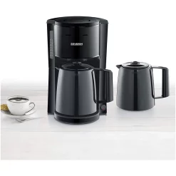 SEVERIN Kaffeemaschine KA 9252 Schwarz -Kaffee VerkÃ¤ufe c9c8b9f316eb19431daaeedc2b6d9353