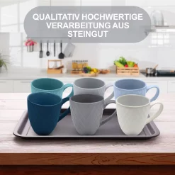 MIAMIO - 6 Er Set Kaffeetassen Palmanova Collection - Ocean 11 MIAMIO - 6 Er Set Kaffeetassen Palmanova Collection - Ocean -Kaffee Verkäufe cb06232f1626566d6aad9c941b157c3d