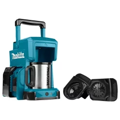 Makita Akku / Netz Tragbare Mobile Kaffeemaschine Caffee DCM501Z 18V 230V -Kaffee VerkÃ¤ufe cc45332f1b1cc2bfa15f377bd4f52f4f