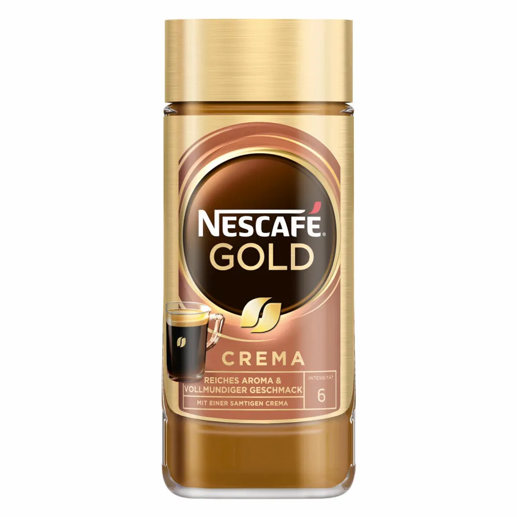 Nescafé® Nescafé Gold Crema | Löslicher Kaffee | 200g-Glas 6 Nescafé® Nescafé Gold Crema | Löslicher Kaffee | 200g-Glas – Bild 4