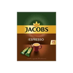 Jacobs Typ Espresso Sticks | LÃ¶slicher Kaffee | 25 Portionen