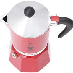 Bialetti Rainbow, Italienische Espresso-Kaffeemaschine, Aluminium, 3 Tassen, Rot -Kaffee VerkÃ¤ufe d3d07f6177f6fe93083c7a1c944e555b
