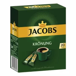 Jacobs KrÃ¶nung, Instant Kaffee, GetrÃ¤nkepulver Zum AufgieÃŸen, 20 Portionen Ã  1.8 G, Sticks -Kaffee VerkÃ¤ufe d5e716b1578adecc4766781e365de45b