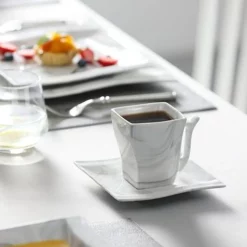 MALACASA, Serie Flora, 30 Tlg. Marmor Porzellan Geschirrset Kombiservice Tafelservice Mit Je 6 Kaffeetassen, 6 Untertassen, 6 Dessertteller, 6 Suppenteller Und 6 Flachteller 13 MALACASA, Serie Flora, 30 Tlg. Marmor Porzellan Geschirrset Kombiservice Tafelservice Mit Je 6 Kaffeetassen, 6 Untertassen, 6 Dessertteller, 6 Suppenteller Und 6 Flachteller -Kaffee Verkäufe d73110e346e754822c6745856daa939e