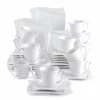 MALACASA, Serie Amparo, 36 Teilig Set CremeweiÃŸ Porzellan Kaffeeservice Dessertteller Kaffeetasse Mit Untertasse -Kaffee VerkÃ¤ufe d8166406b5912b000e7f806b85c4b599