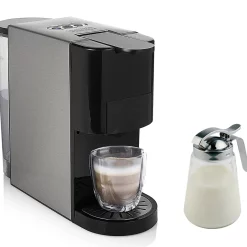 Princess Multikapsel Kaffeemaschine FÃ¼r Kapsel, Pads & Pulver & Elektro MilchkÃ¤nnchen