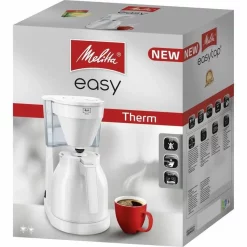 Melitta Kaffeemaschine "EASY II THERM" Weiß Für 8 Tassen 25 Melitta Kaffeemaschine "EASY II THERM" Weiß Für 8 Tassen -Kaffee Verkäufe d8528b193ec266b99506c23be274f34c