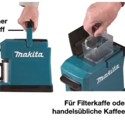 Makita Akku / Netz Tragbare Mobile Kaffeemaschine Caffee DCM501Z 18V 230V -Kaffee VerkÃ¤ufe d8847bbccdc7c9e1c048e0cd179dc16b