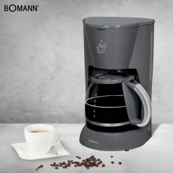 BOMANN Kaffeeautomat KA 183 CB Grau Filter Kaffeemaschine 12–14 Tassen 900W 12 BOMANN Kaffeeautomat KA 183 CB Grau Filter Kaffeemaschine 12–14 Tassen 900W -Kaffee Verkäufe d96d9c4cce2496b33bc9cb3366c950c2
