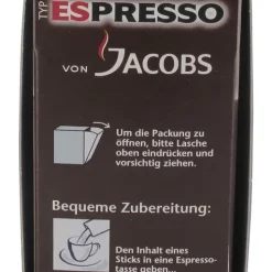 Jacobs Typ Espresso Sticks | LÃ¶slicher Kaffee | 25 Portionen -Kaffee VerkÃ¤ufe d974244053679f784bc197cc5dc9c143