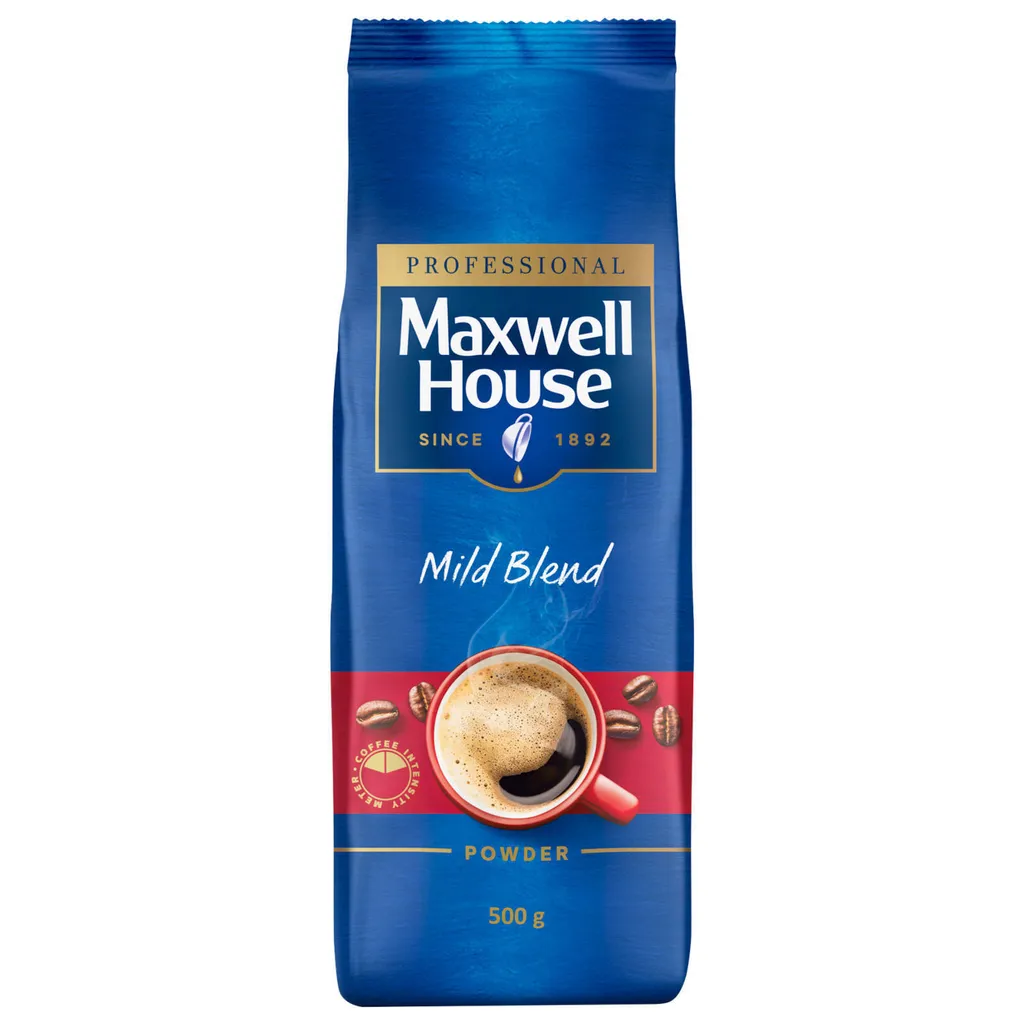MAXWELL HOUSE Löskaffee Mild Blend Löslicher Kaffee Instantkaffee 2 X 500 G Beutel 4 MAXWELL HOUSE Löskaffee Mild Blend Löslicher Kaffee Instantkaffee 2 X 500 G Beutel – Bild 2
