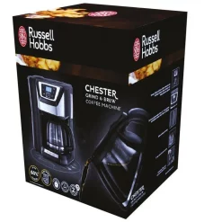 Russell Hobbs 22000-56 Chester Grind Und Brew Glas-Kaffeemaschine Mahlwerk -Kaffee VerkÃ¤ufe dd8a0221ff7f8f8632d71c10c83f5fa6