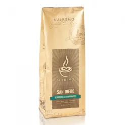 Supremo Espresso San Diego (DEKA) Entkoffeiniert Bohne 1kg - Kaffeebohnen Kaffee Bohnen