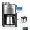 BEEM FRESH-AROMA-PERFECT Filterkaffeemaschine Mit Mahlwerk - Thermo | 2 Isolierkannen Kaffeemaschine Mahlwerk Timer 2x Thermoskanne Filterkaffeemaschine Kaffeeautomat -Kaffee VerkÃ¤ufe e06069cc066755365e285fbc3c0e4f0b