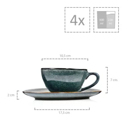 SÃ¤nger SÃ„NGER Kaffeetassen Set Darwin 8 Teilig FÃ¼r 4 Personen -Kaffee VerkÃ¤ufe e332de2ff4ceaff7d13b84d22525e4e7