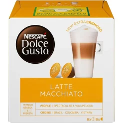 NescafÃ©Â® NescafÃ© Dolce Gusto Latte Macchiato, Kaffee, Kaffeekapsel, 16 Kapseln (8 Portionen) -Kaffee VerkÃ¤ufe e34447b76efa8995cd014b235da74ff8