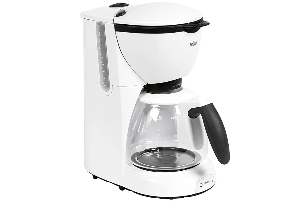BRAUN Kaffeemaschine KF 520/1 Weiß 5 BRAUN Kaffeemaschine KF 520/1 Weiß – Bild 3