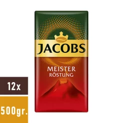 JACOBS MeisterrÃ¶stung Filterkaffee 12 X 500 G Kaffee Gemahlen -Kaffee VerkÃ¤ufe e7431fb5a20ecfc780142c35dd5952de