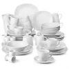 MALACASA, Serie Elisa, 50-teilig Tafelservice Aus Porzellan Für 6 Personen, Kombiservice Frühstückservice Kaffeeservice Mit Eierbecher, Kaffeetassen, Untertassen, Müslischalen, Dessertteller 1 MALACASA, Serie Elisa, 50-teilig Tafelservice Aus Porzellan Für 6 Personen, Kombiservice Frühstückservice Kaffeeservice Mit Eierbecher, Kaffeetassen, Untertassen, Müslischalen, Dessertteller -Kaffee Verkäufe eaa2a873d2748ba9e2ae07acd6914275